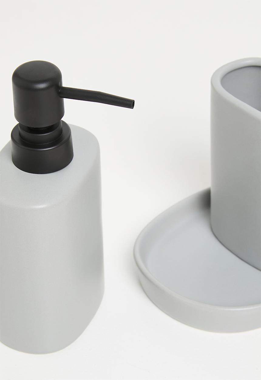 Bathroom Solutions - Apollo 3pc bathroom acc set - Ebony