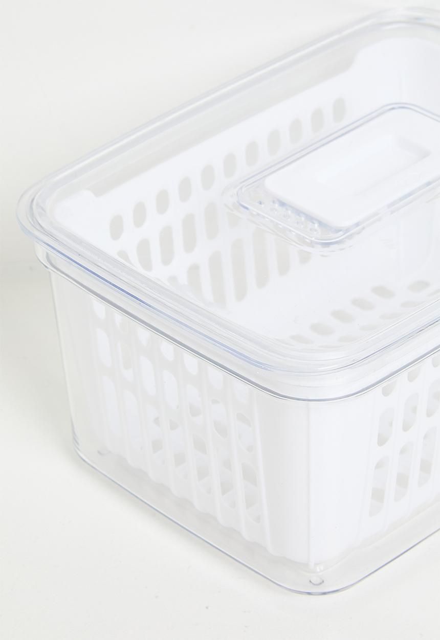 Excellent Houseware - Tilly fridge organizer - Clear