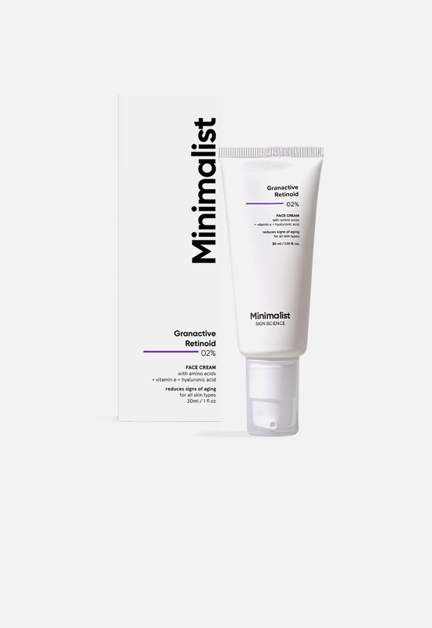 Minimalist - Granactive Retinoid 02% Face Cream - 30ml