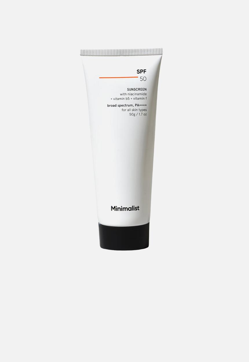 Minimalist - SPF 50 Sunscreen - 50g