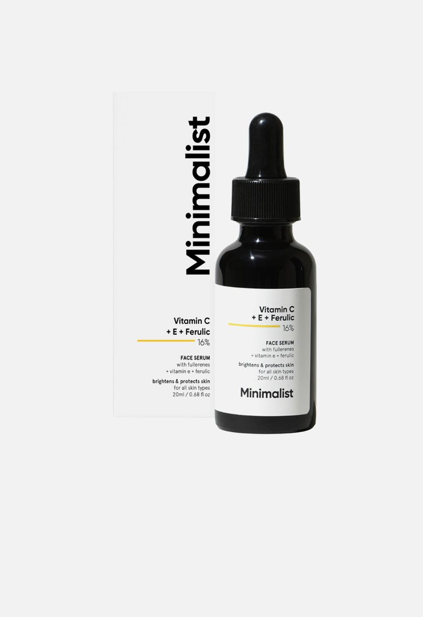Minimalist - Vitamin C + E + Ferulic 16% Face Serum - 20ml