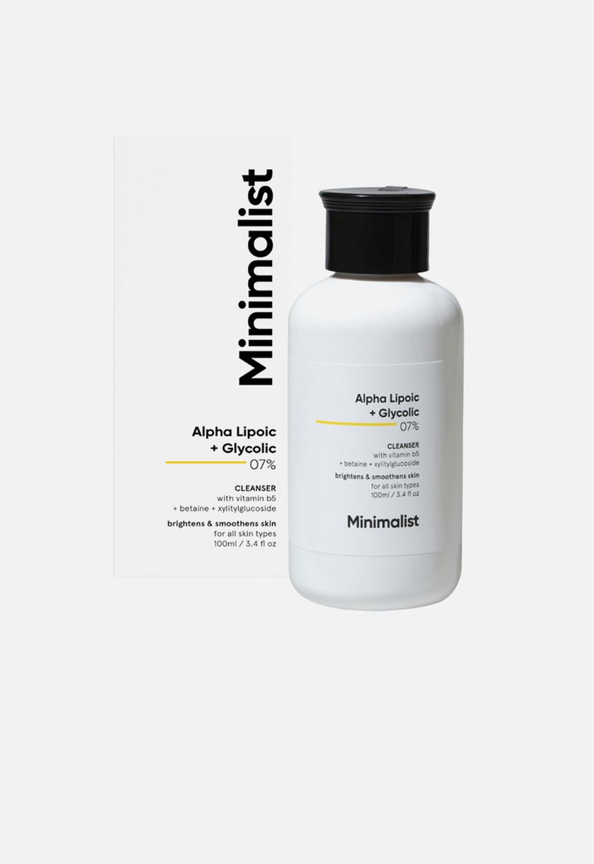 Minimalist - Alpha Lipoic + Glycolic 07% Cleanser - 100ml