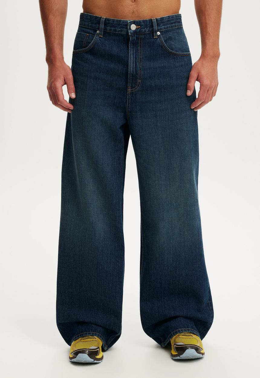 Cotton On - Super Baggy Jean - Hunter Blue