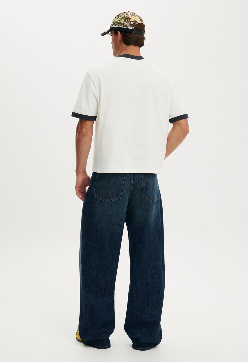Cotton On - Super Baggy Jean - Hunter Blue