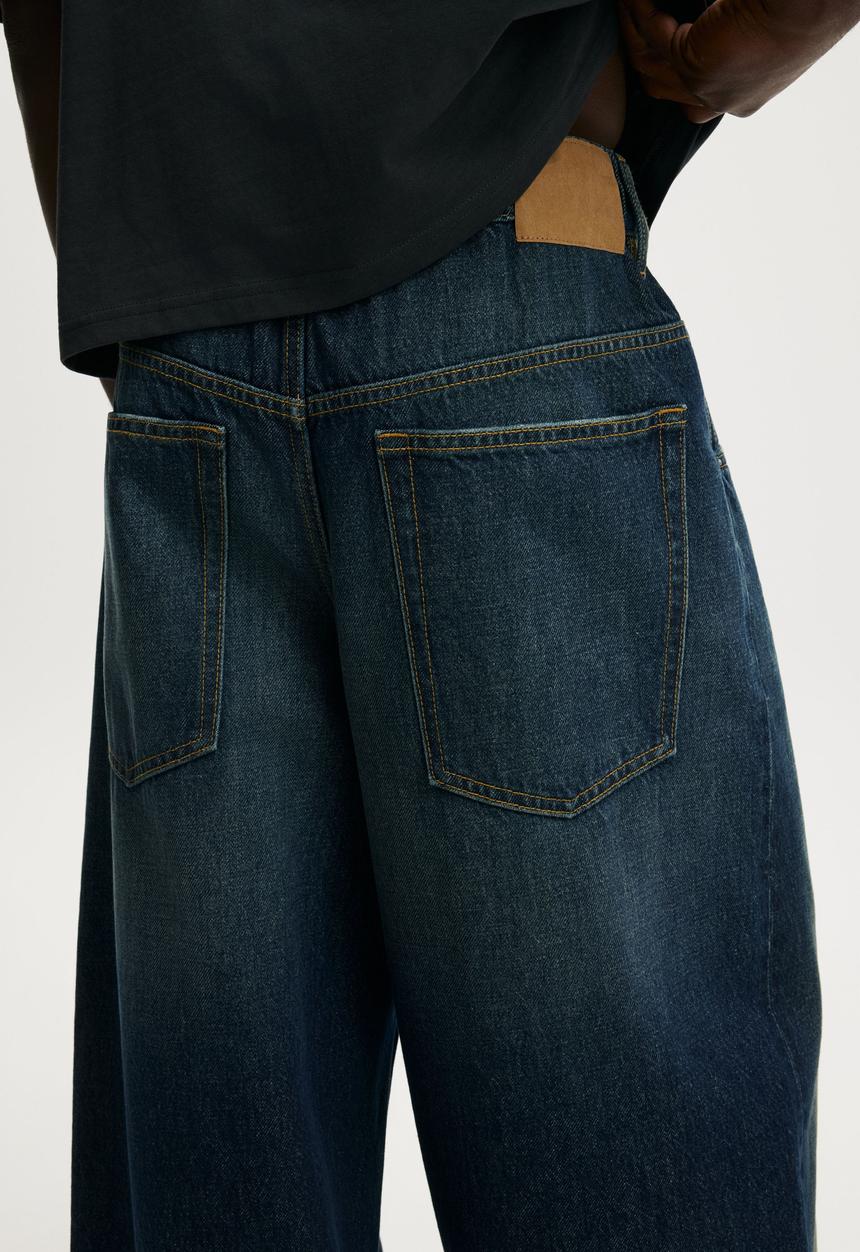 Cotton On - Y2K Super Baggy Jean - Vermont Blue