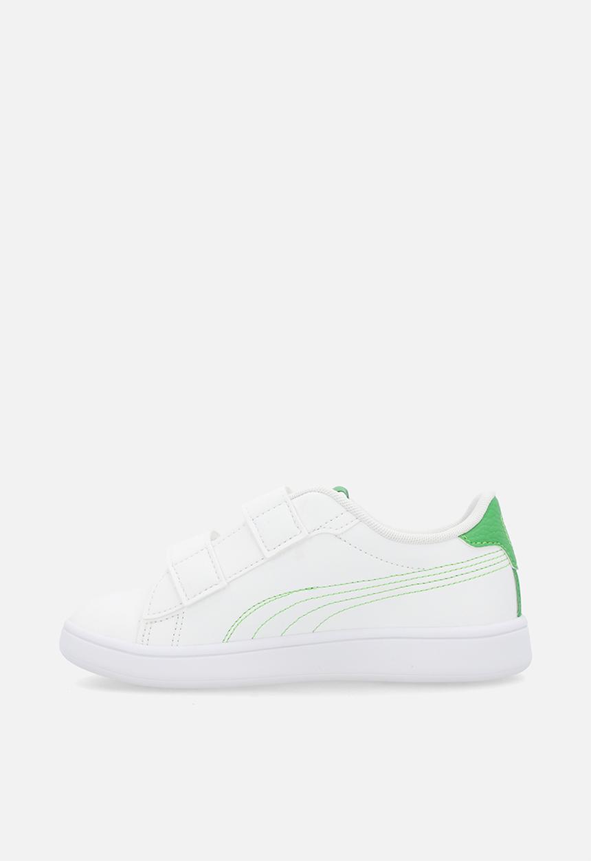 PUMA - Puma Smash 3.0 Dino V Ps - Puma White-Green Fruit-Vibrant Blue