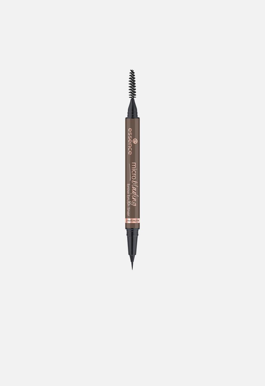 essence - Microblading Brow Brush Liner - 04 Dark Brown