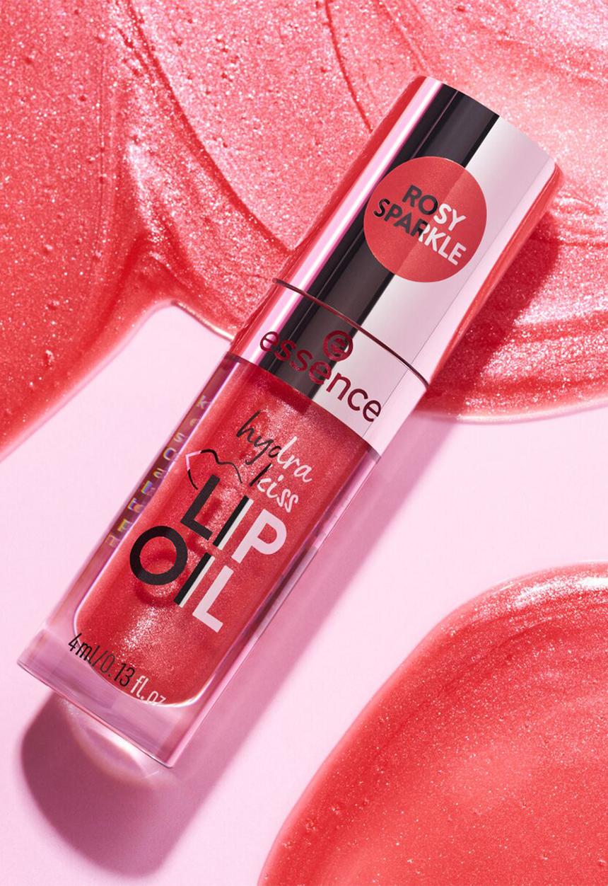 essence - Hydra Kiss Lip Oil - 11 Rosy Sparkle
