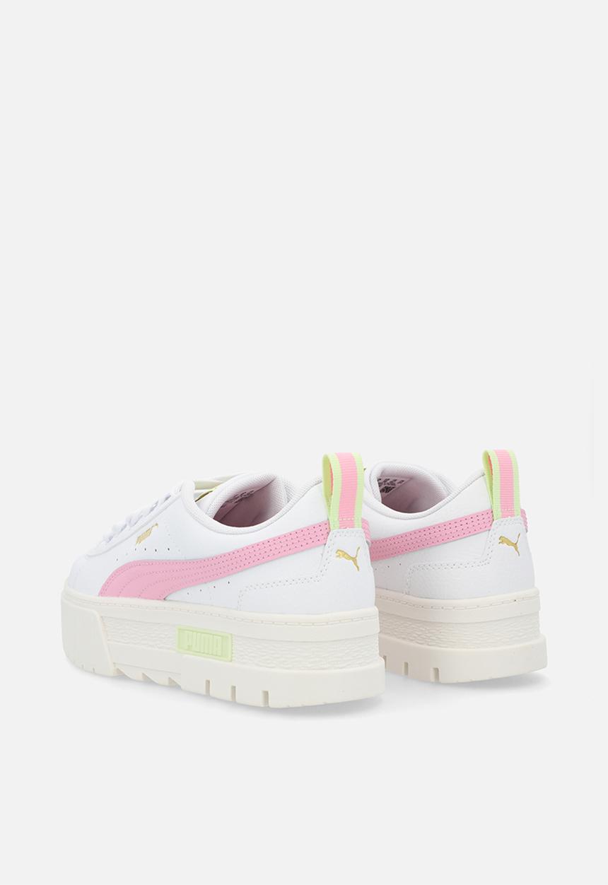 PUMA - Mayze leather junior - white/pink