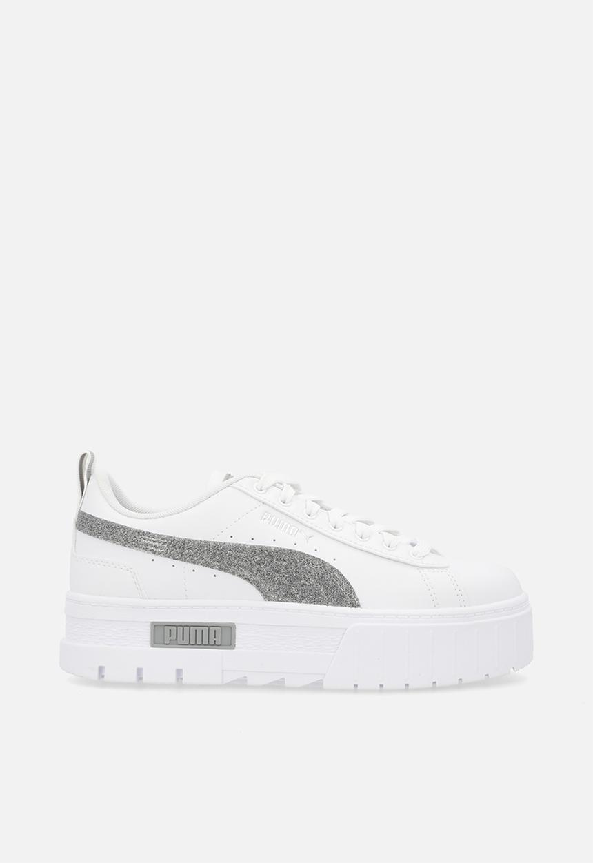 PUMA - Mayze glitter junior puma - white/silver
