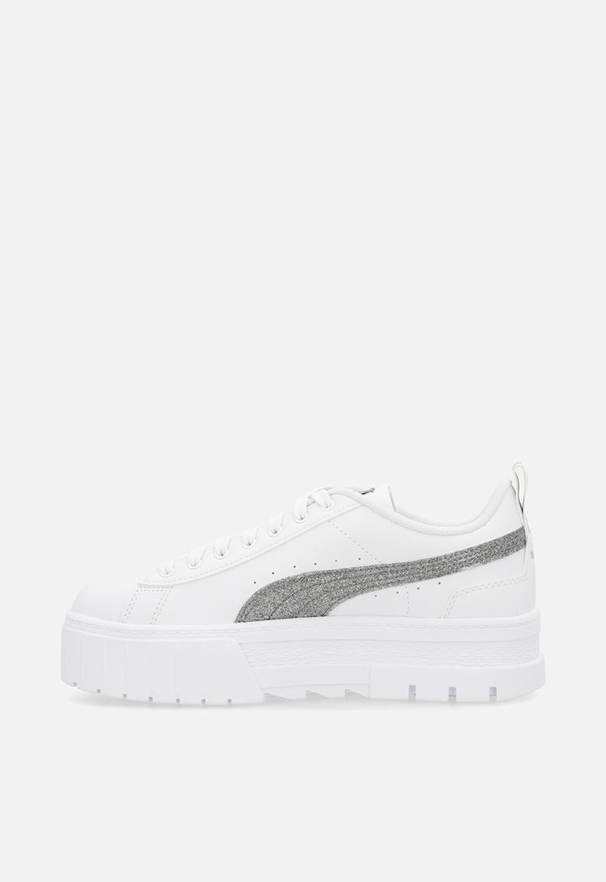 PUMA - Mayze glitter junior puma - white/silver