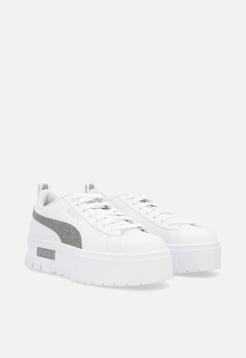 PUMA - Mayze glitter junior puma - white/silver