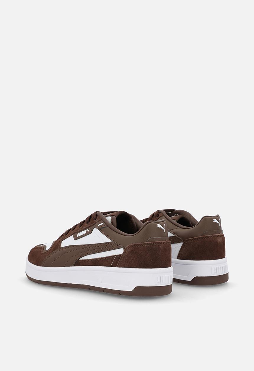PUMA - Court Classic Street Sd Jr - Puma White-Chestnut Brown