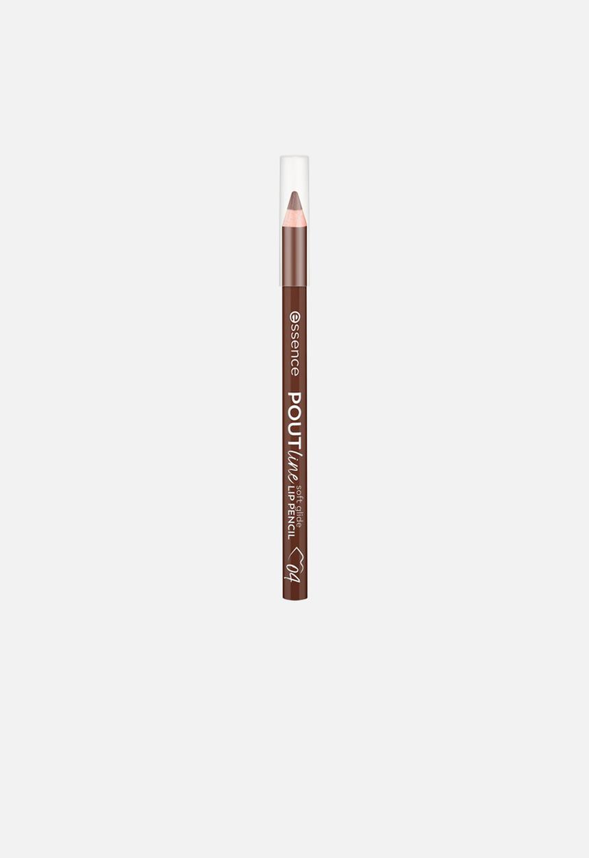 essence - POUTline Soft Glide Lip Pencil - 04 Cocoa Me Crazy
