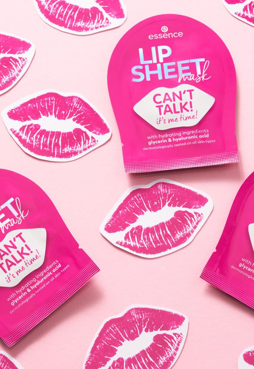 essence - Lip Sheet Mask - 01 CAN’T TALK! It’s Me Time!