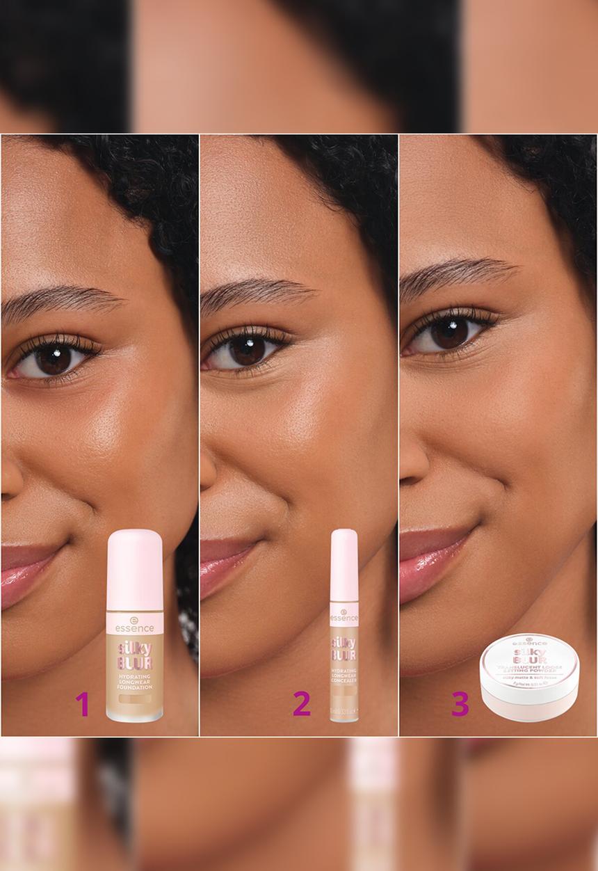 essence - Silky Blur Hydrating Longwear Foundation - 210