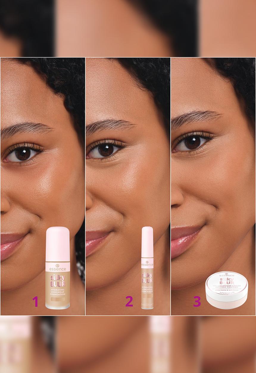 essence - Silky Blur Hydrating Longwear Foundation - 215