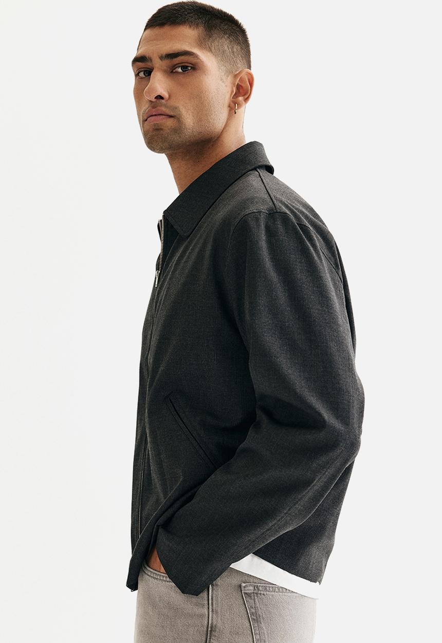 H&M - Regular fit jacket - black