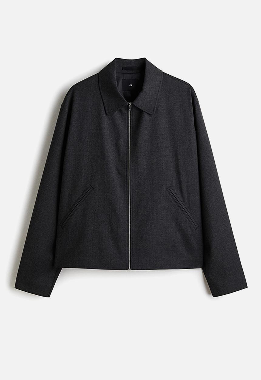 H&M - Regular fit jacket - black