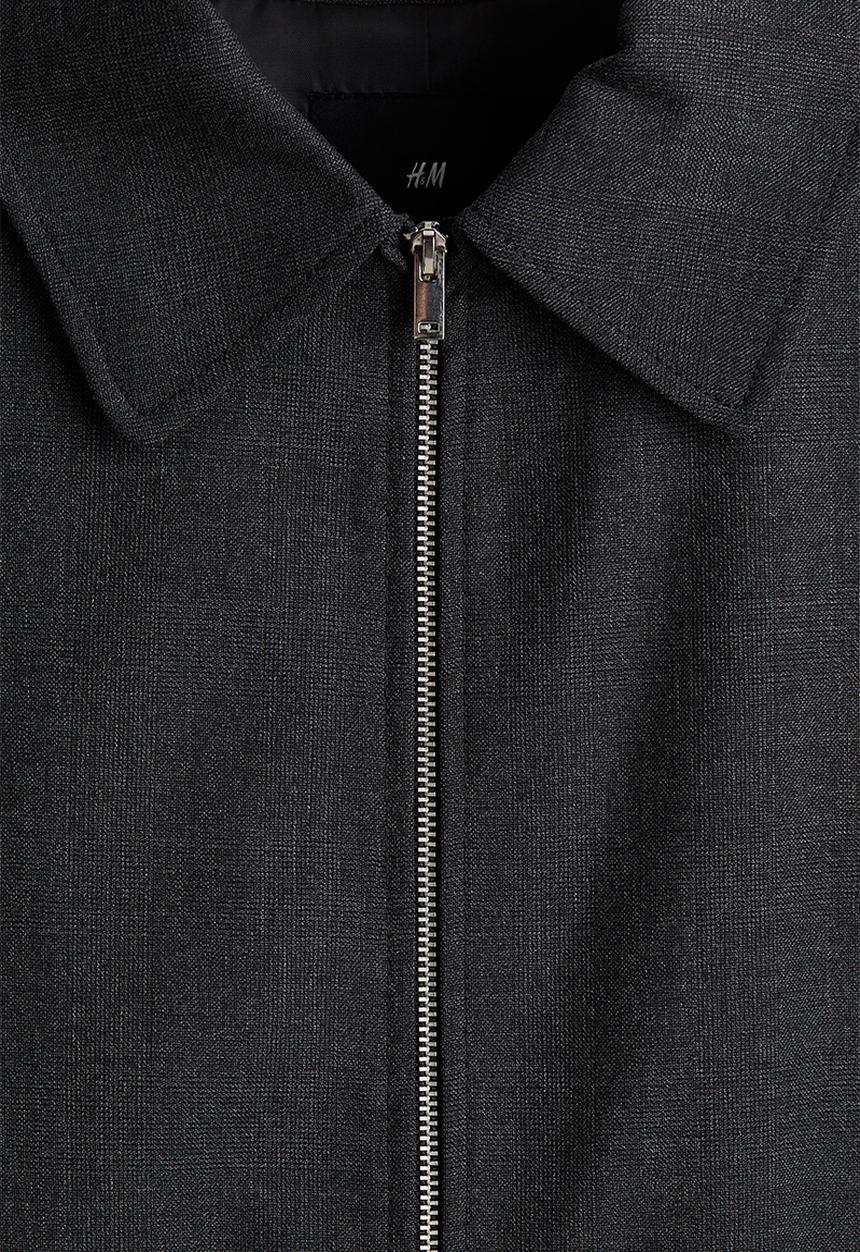 H&M - Regular fit jacket - black