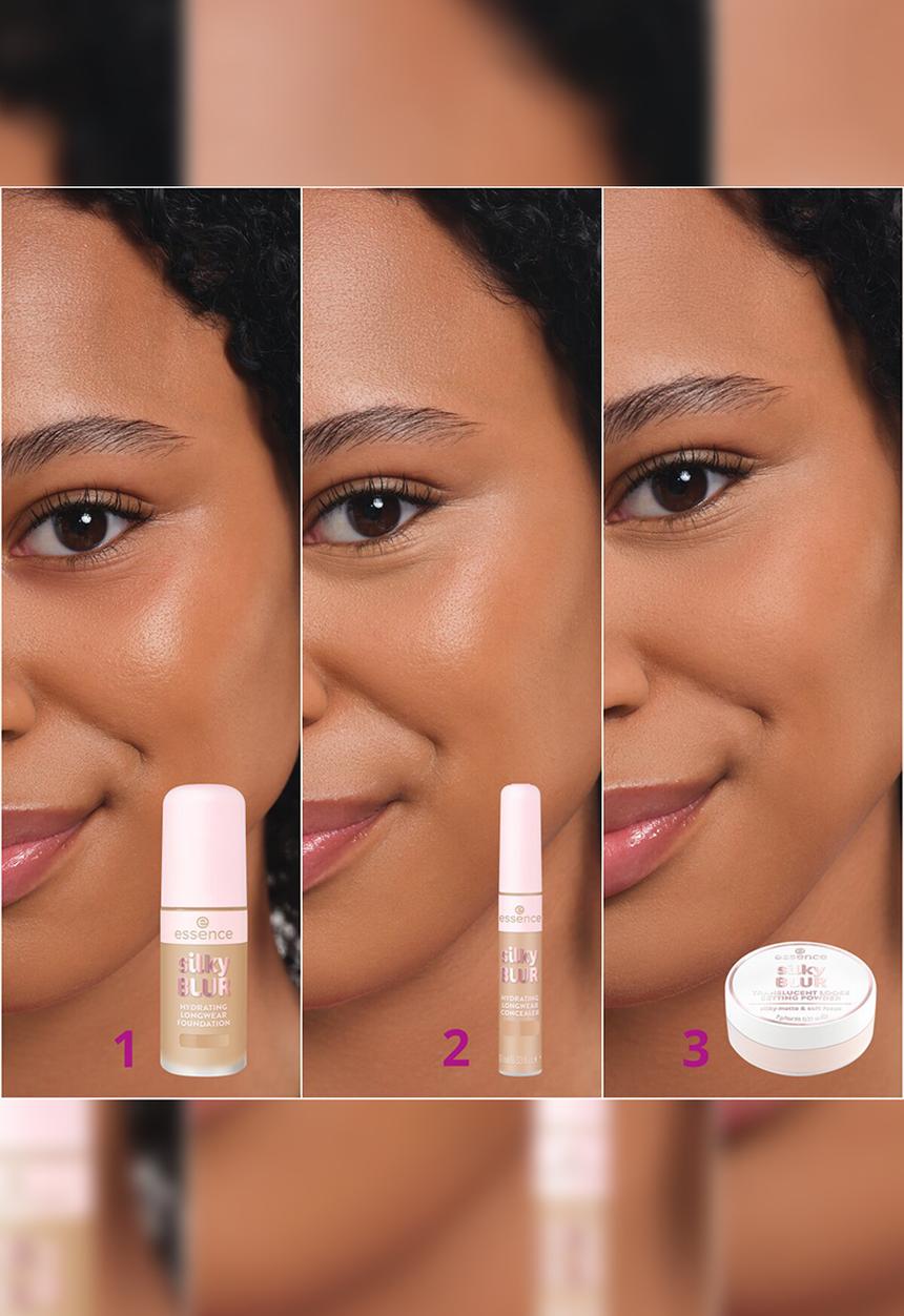 essence - Silky Blur Hydrating Longwear Foundation - 185