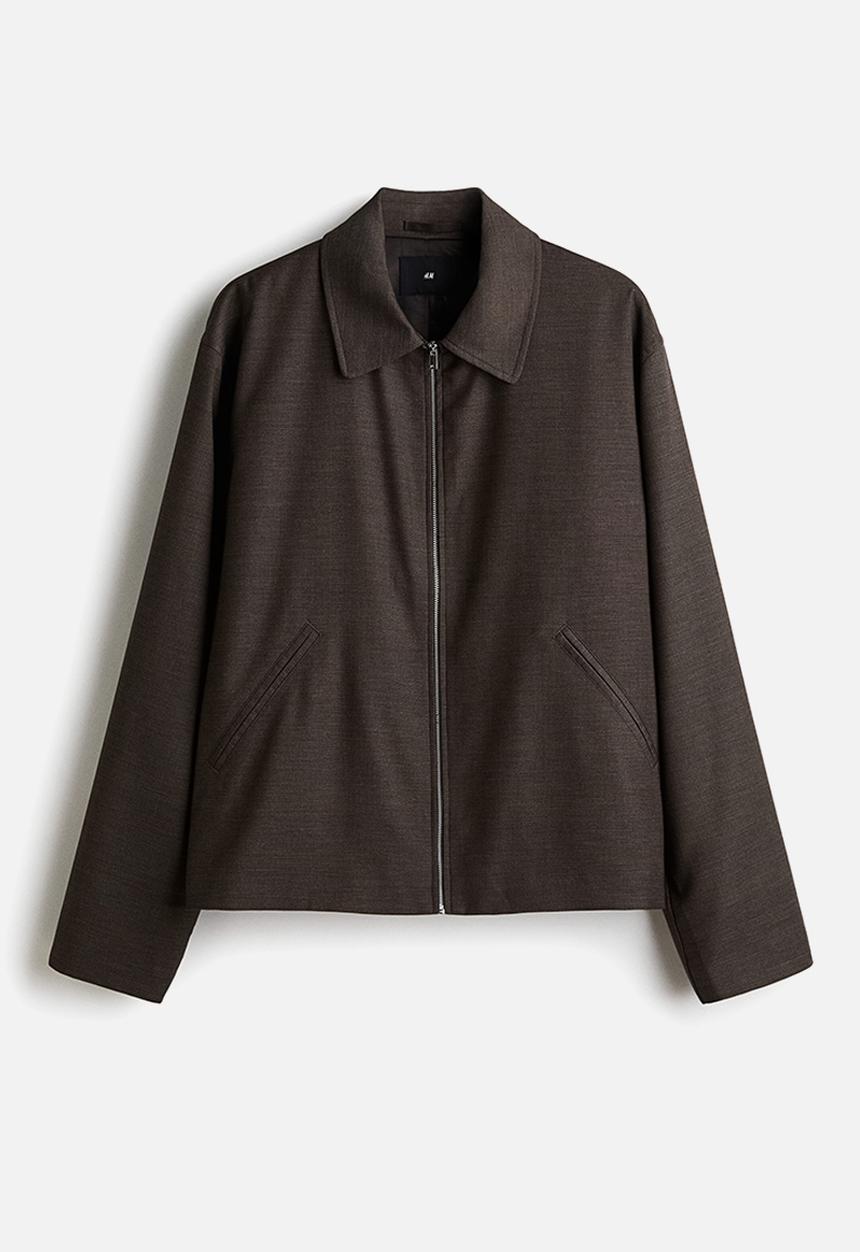 H&M - Regular fit jacket - brown