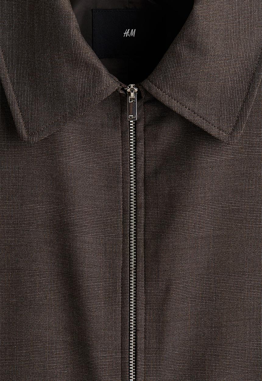 H&M - Regular fit jacket - brown