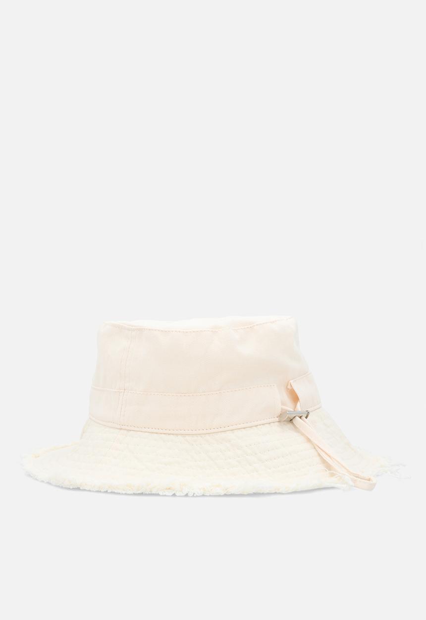 GALXBOY - Washed cotton hat - ivory