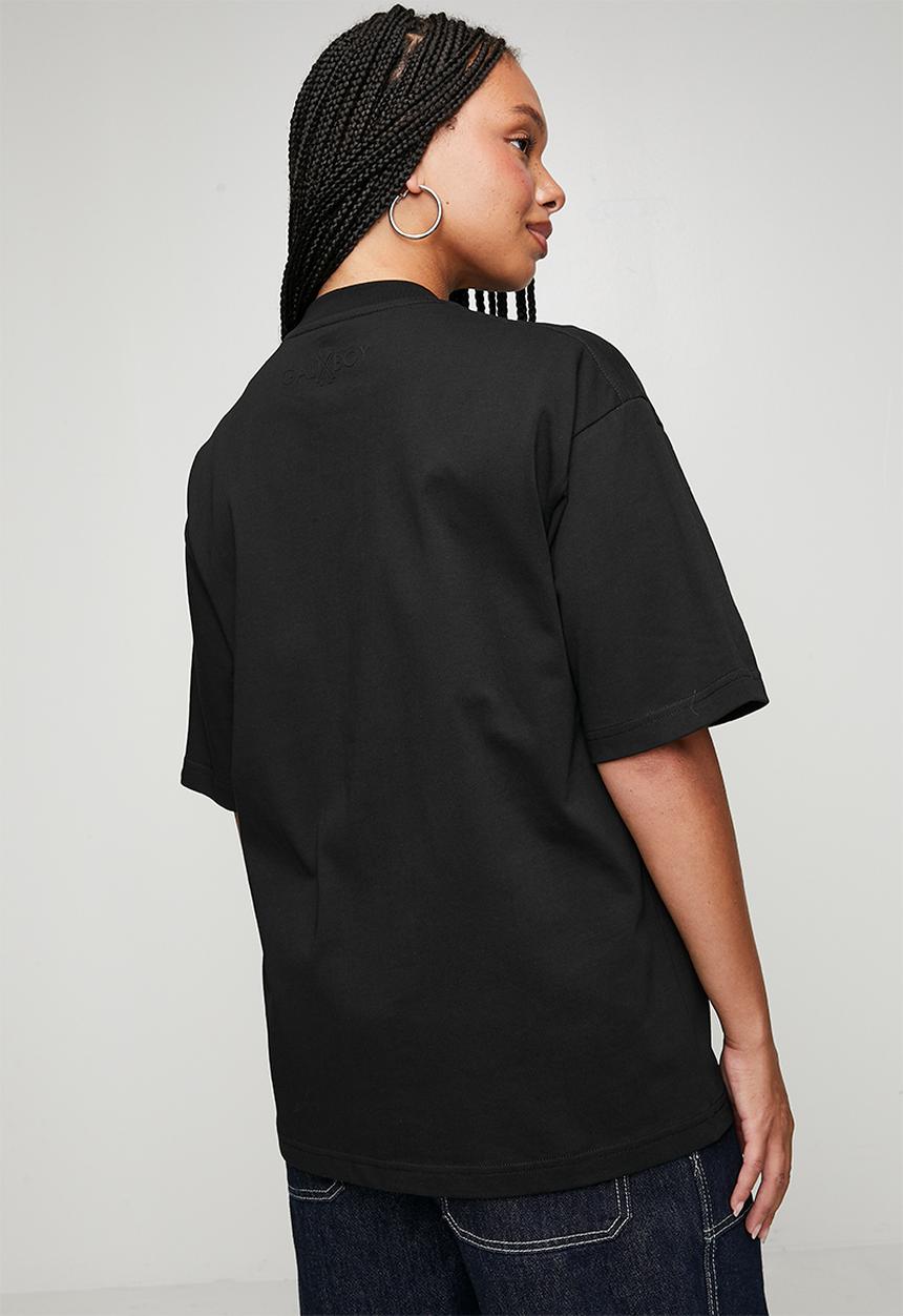 GALXBOY - X T-SHIRT  - BLACK