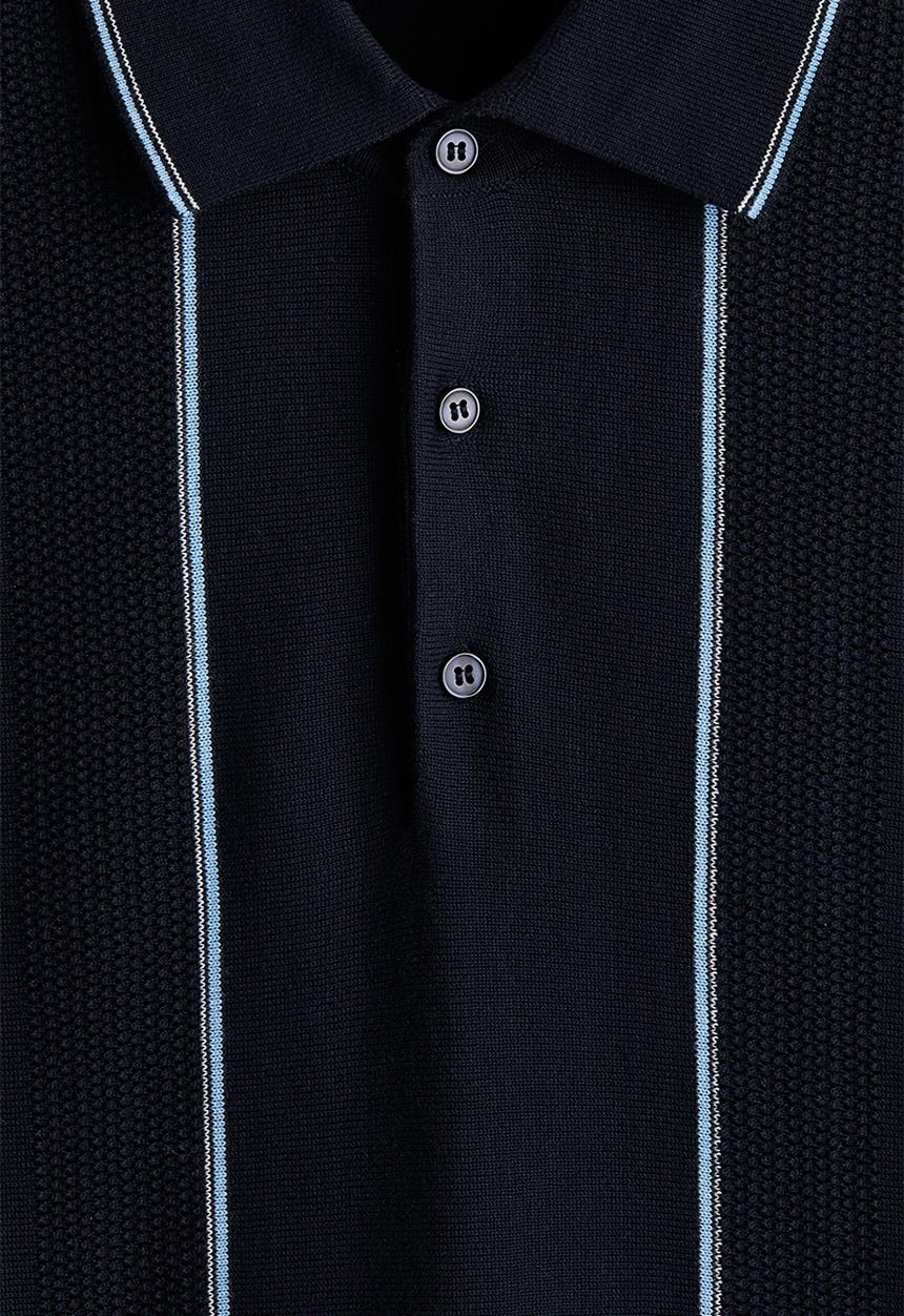 H&M - Regular fit polo shirt - navy blue