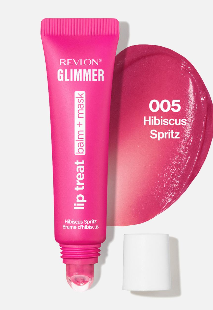 Revlon - Glimmer Lip Treat Balm + Mask - Hibiscus Spritz