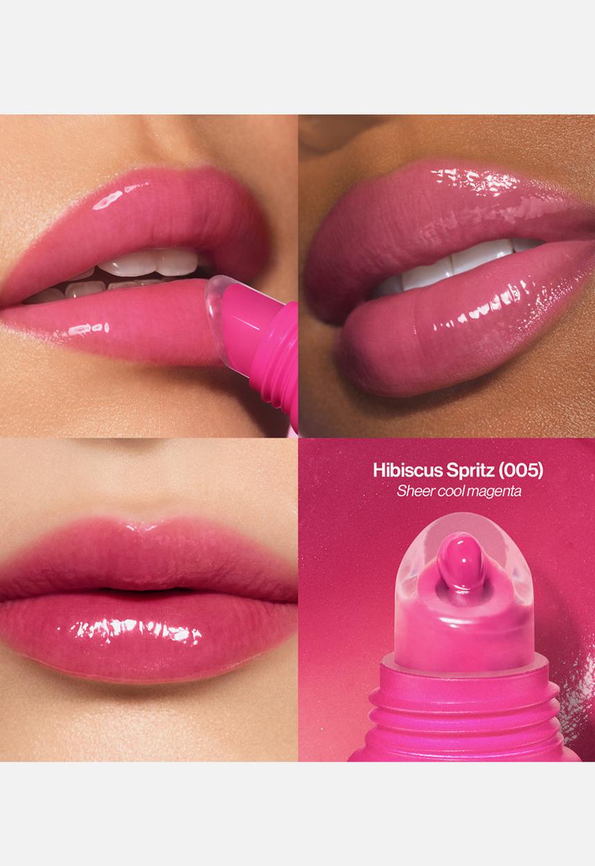 Revlon - Glimmer Lip Treat Balm + Mask - Hibiscus Spritz
