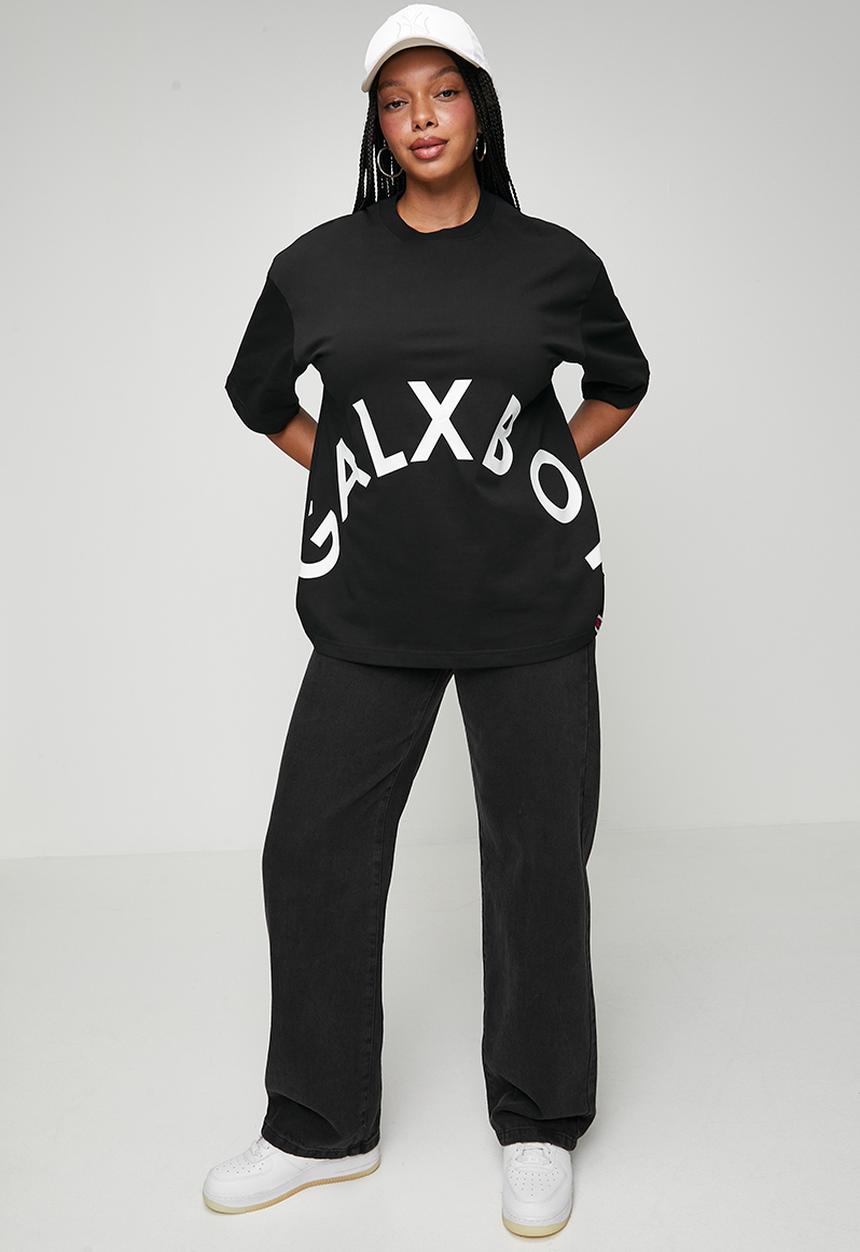 GALXBOY - OG BOW T-SHIRT  - BLACK