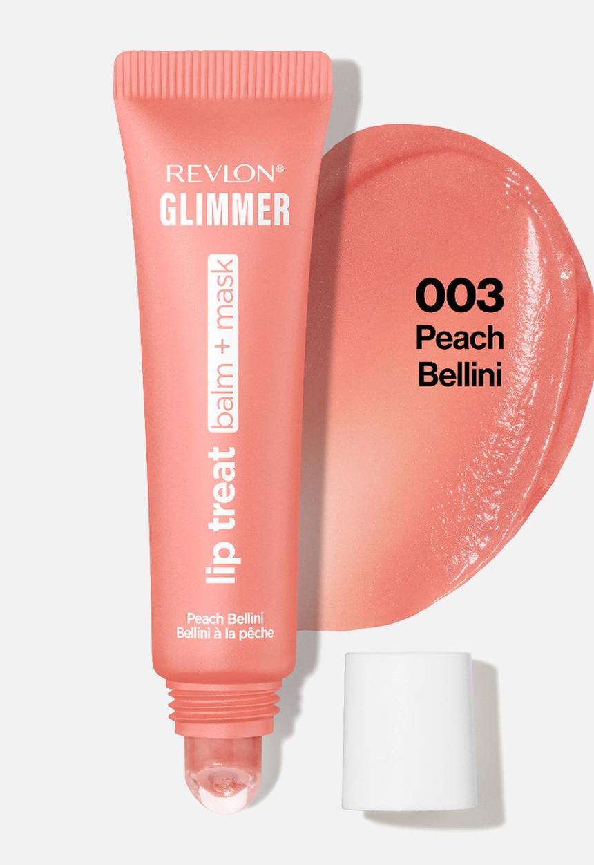 Revlon - Glimmer Lip Treat Balm + Mask - Peach Bellini