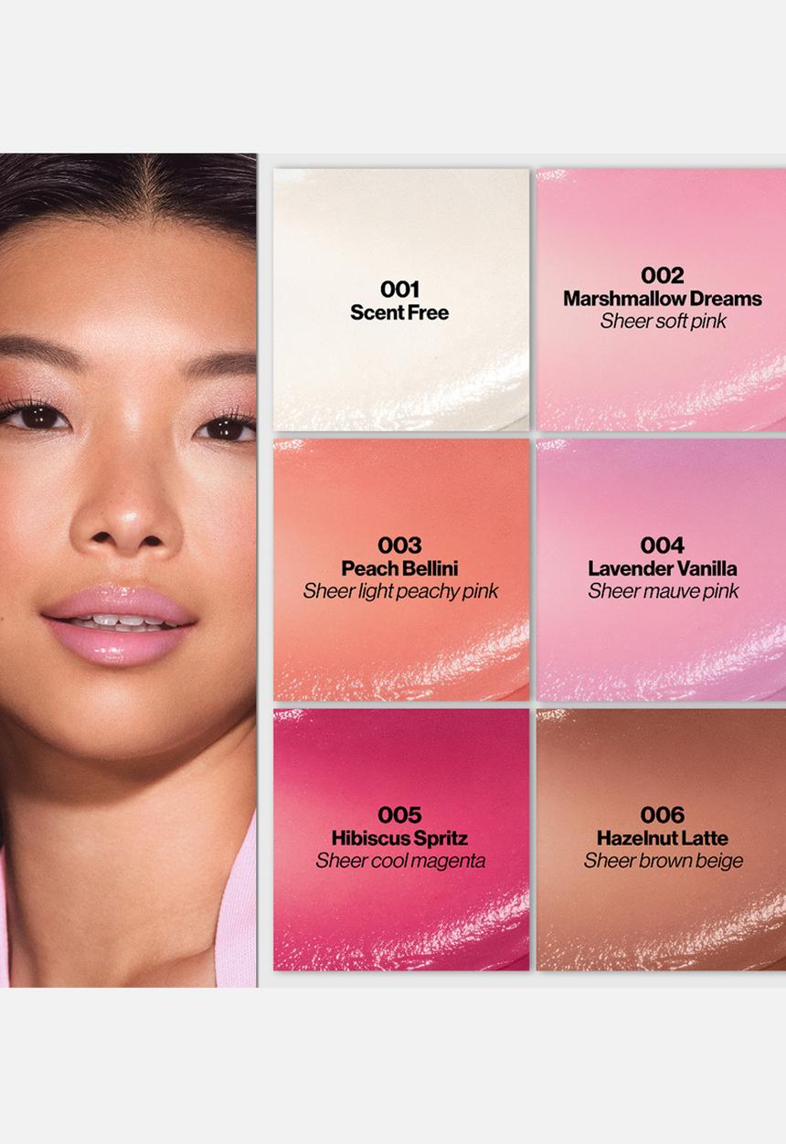 Revlon - Glimmer Lip Treat Balm + Mask - Peach Bellini