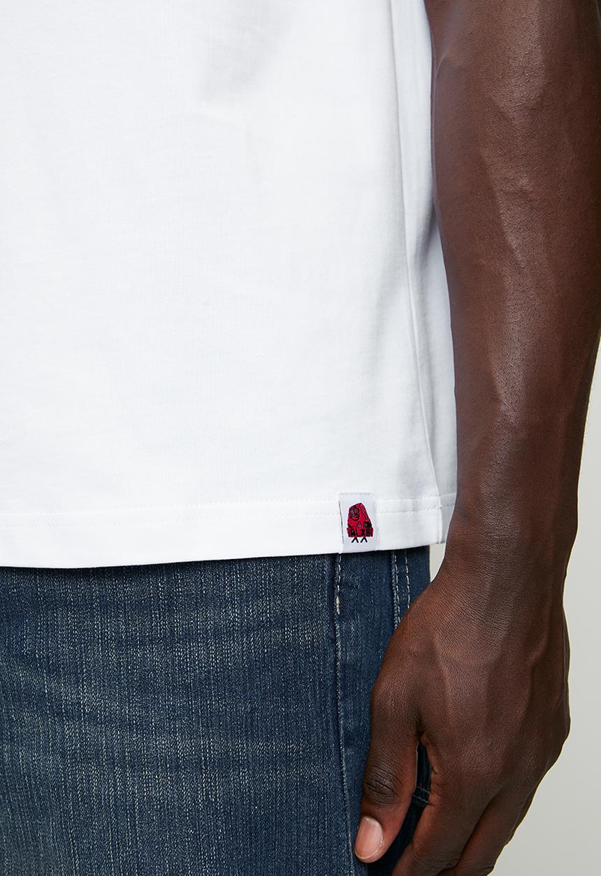 GALXBOY - COIN T-SHIRT  - WHITE