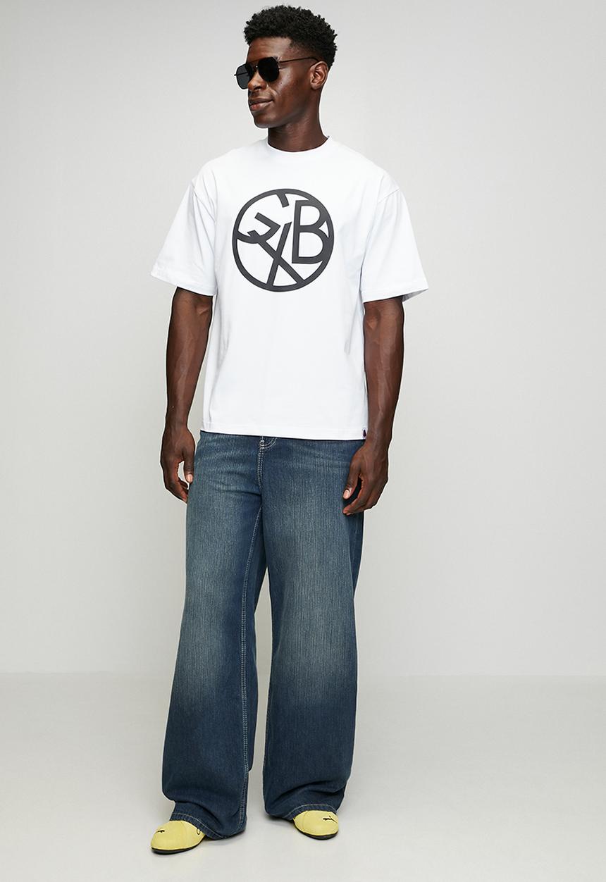 GALXBOY - COIN T-SHIRT  - WHITE