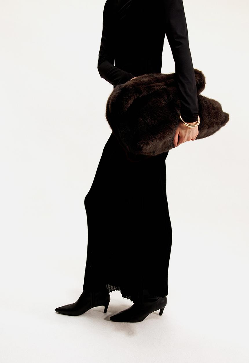 H&M - Heeled sock boots - black