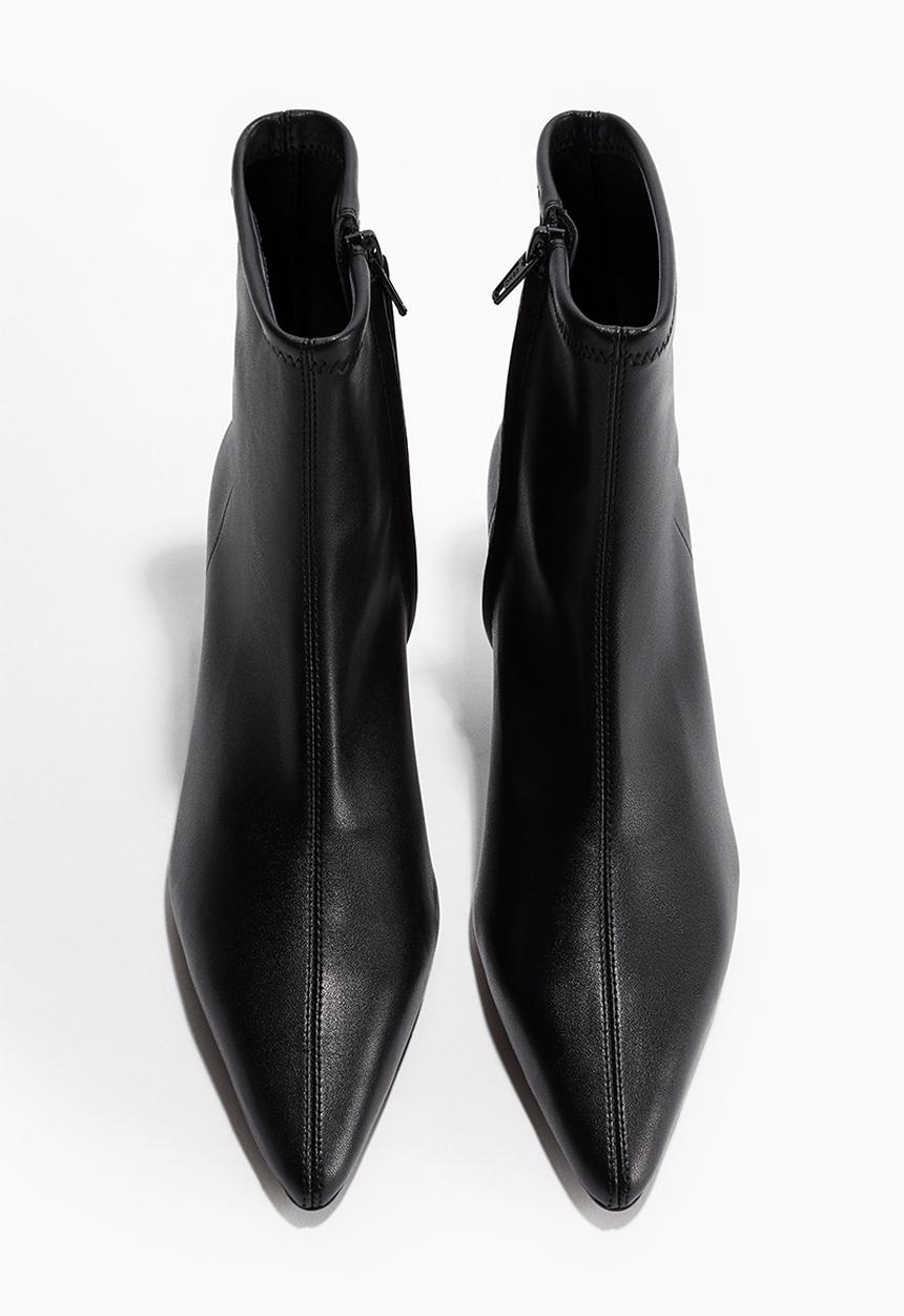 H&M - Heeled sock boots - black