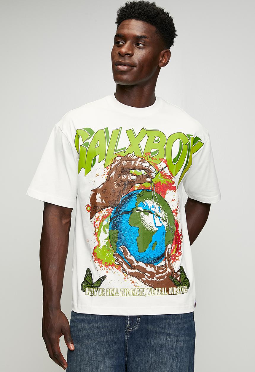WORLD PEACE 2.0 T-SHIRT - WHITE
