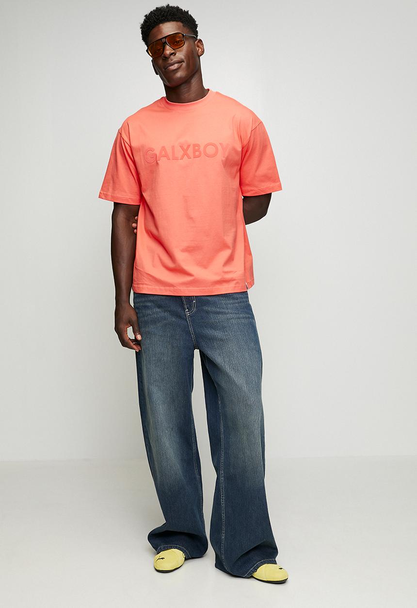 GALXBOY - Essential T-shirt - peach