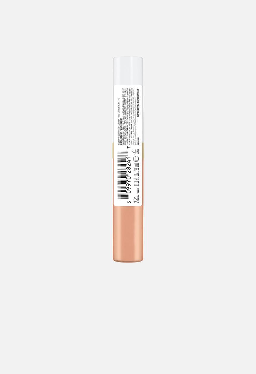 Revlon - Glimmer Correcting Concealer - 101 Peach