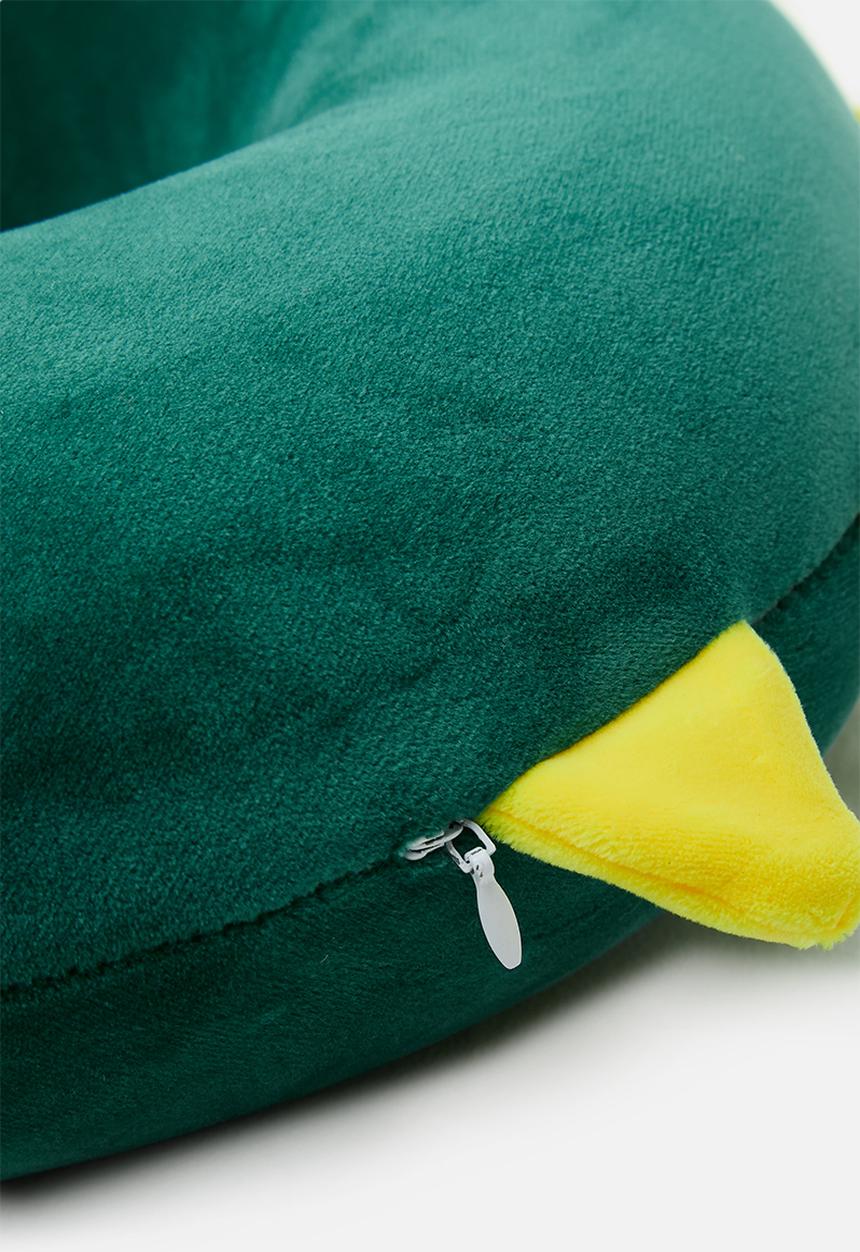 Pop Candy - Travel pillow & eye mask set - deep viridian green