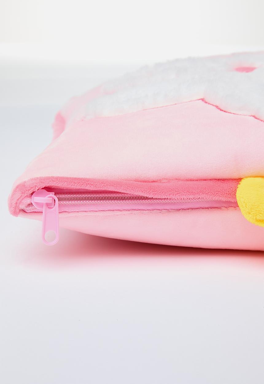 Pop Candy - 2-in-1 blanket & pillow - pink