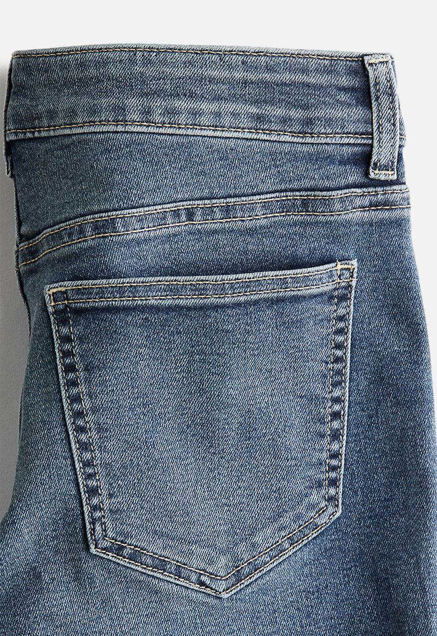 H&M - Flared low jeans - denim  blue
