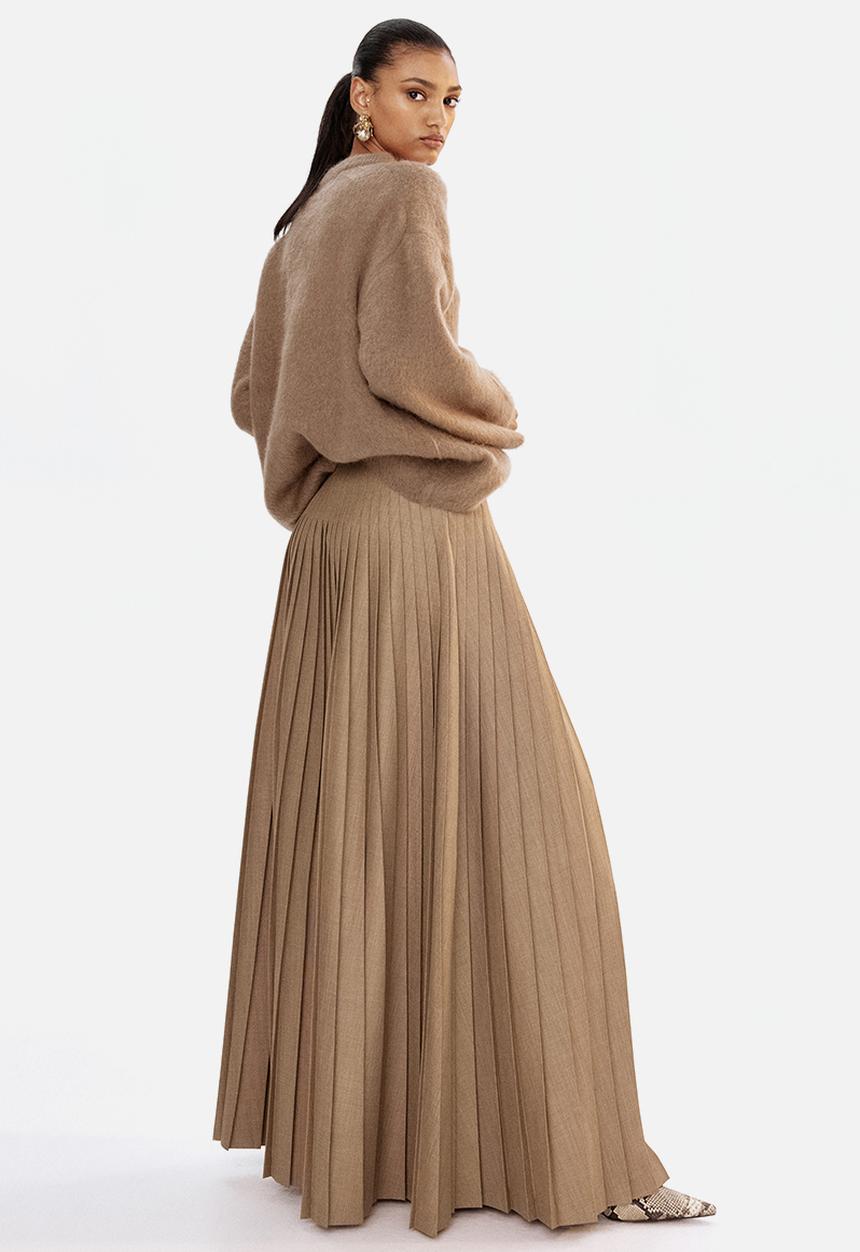 H&M - Oversized mohair-blend jumper - brown