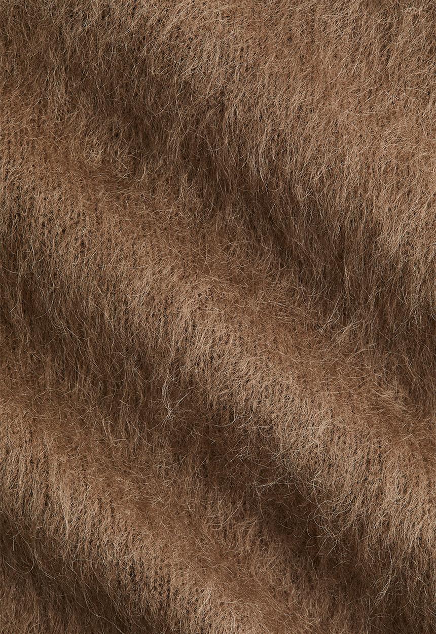 H&M - Oversized mohair-blend jumper - brown