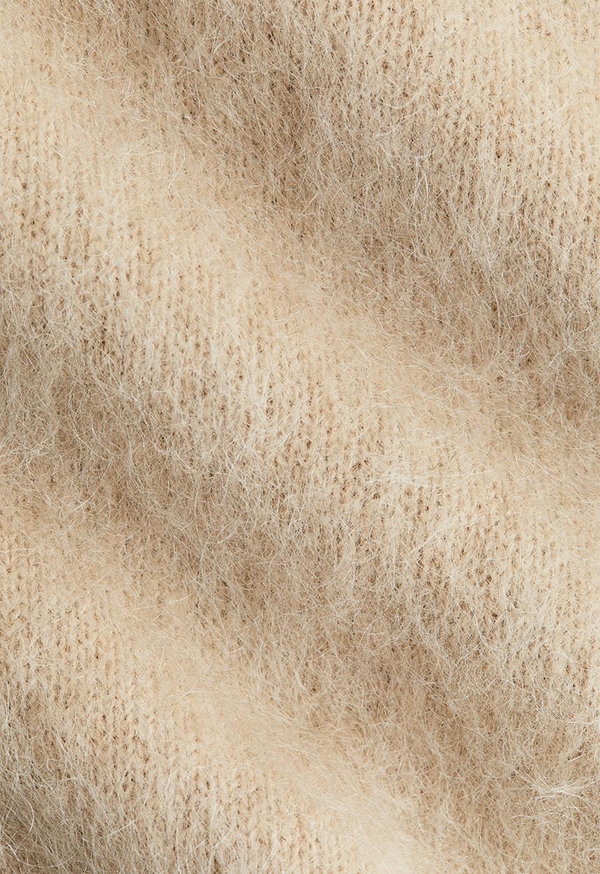 H&M - Oversized mohair-blend jumper - beige