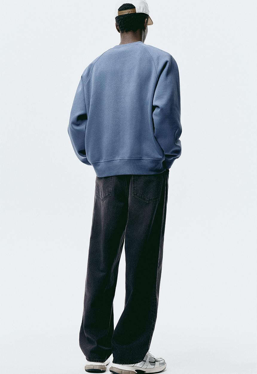 H&M - Baggy jeans - black