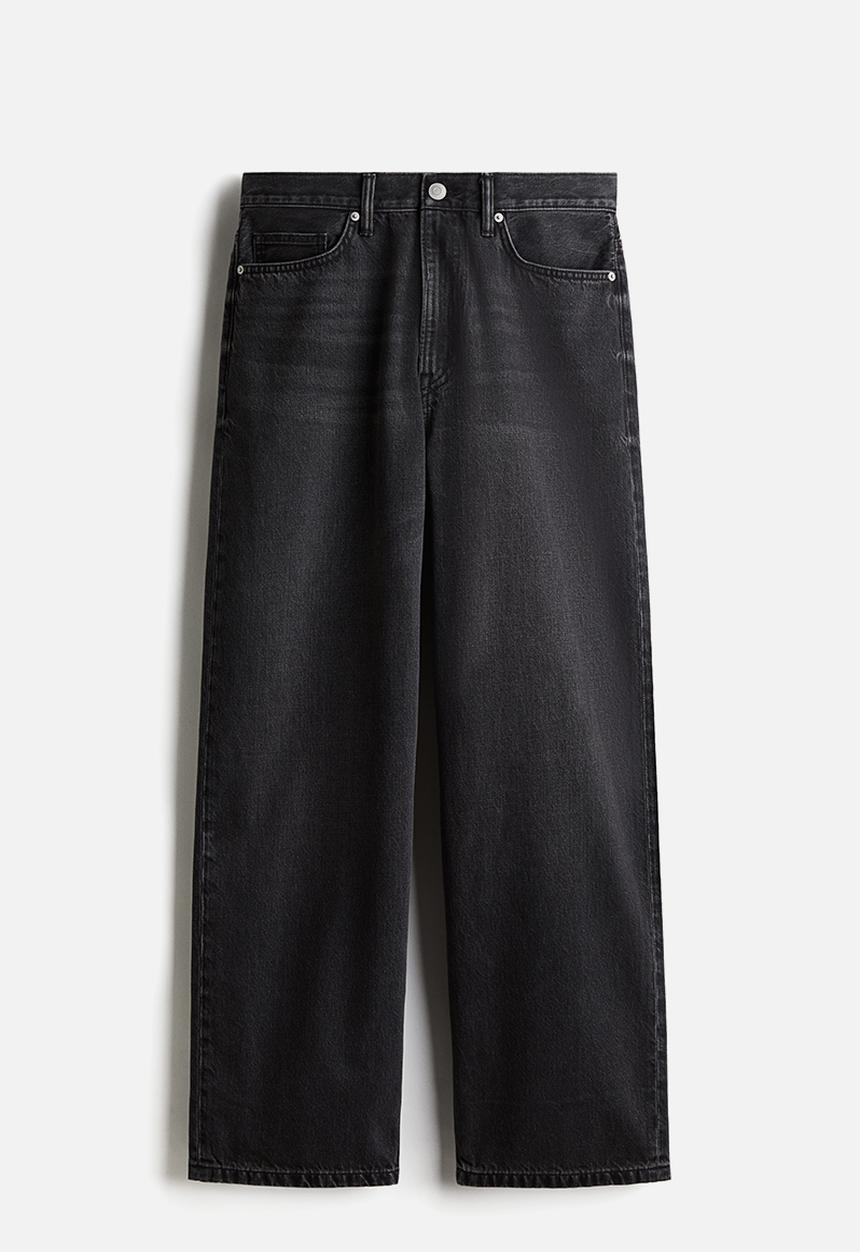 H&M - Baggy jeans - black